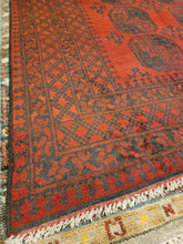 Load image into Gallery viewer, Hand Knotted Afghani Baluch (5&#39;4&quot; x 7&#39;8&quot;)