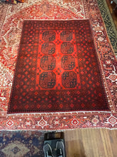 Load image into Gallery viewer, Hand Knotted Afghani Baluch (4&#39;11&quot; x 6&#39;6&quot;)