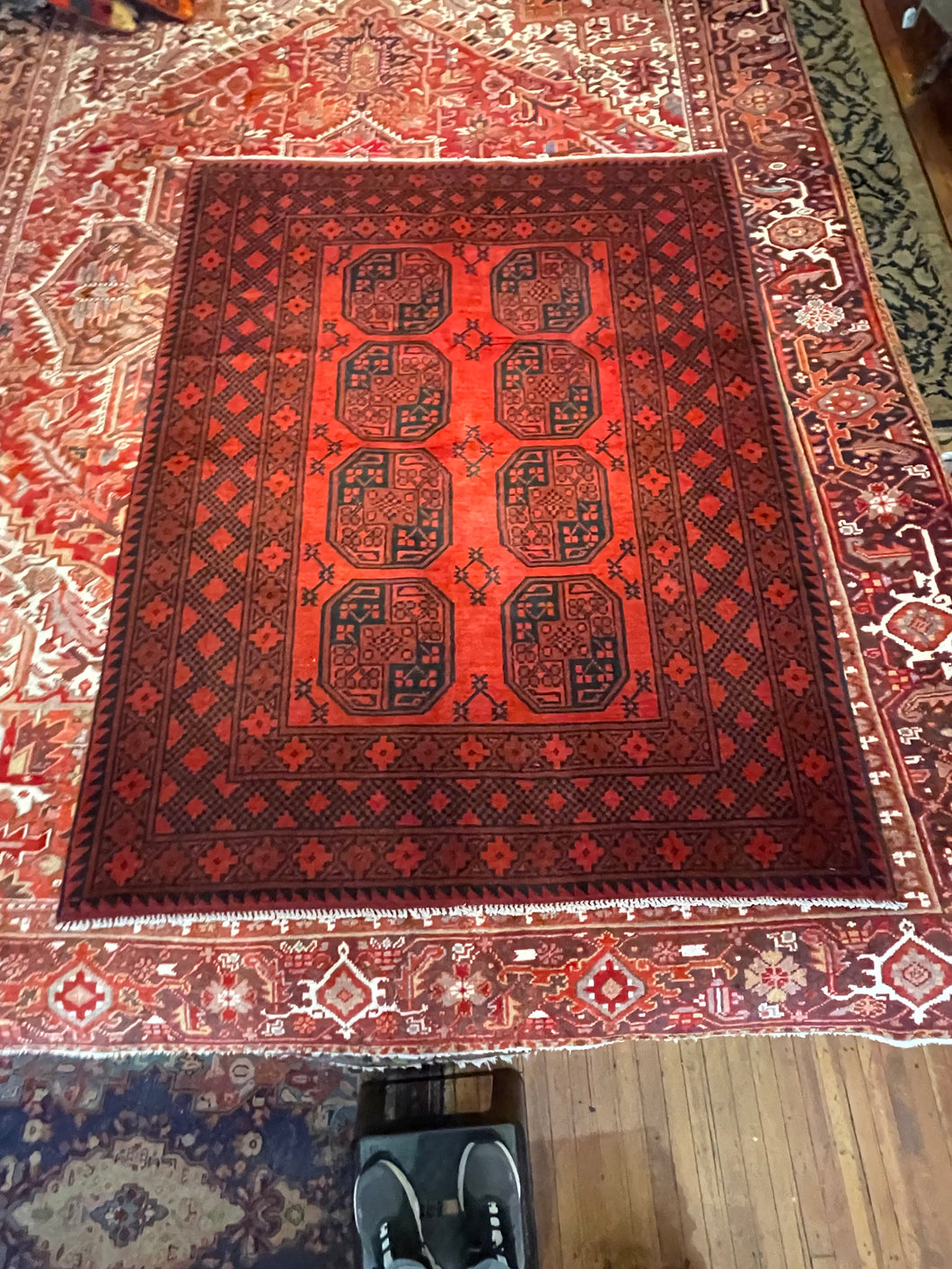Hand Knotted Afghani Baluch (4'11