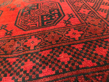 Load image into Gallery viewer, Hand Knotted Afghani Baluch (4&#39;11&quot; x 6&#39;6&quot;)