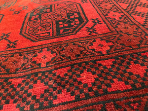 Hand Knotted Afghani Baluch (4'11" x 6'6")