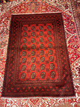 Load image into Gallery viewer, Hand Knotted Afghani Baluch Rug (4&#39; x 6&#39;)