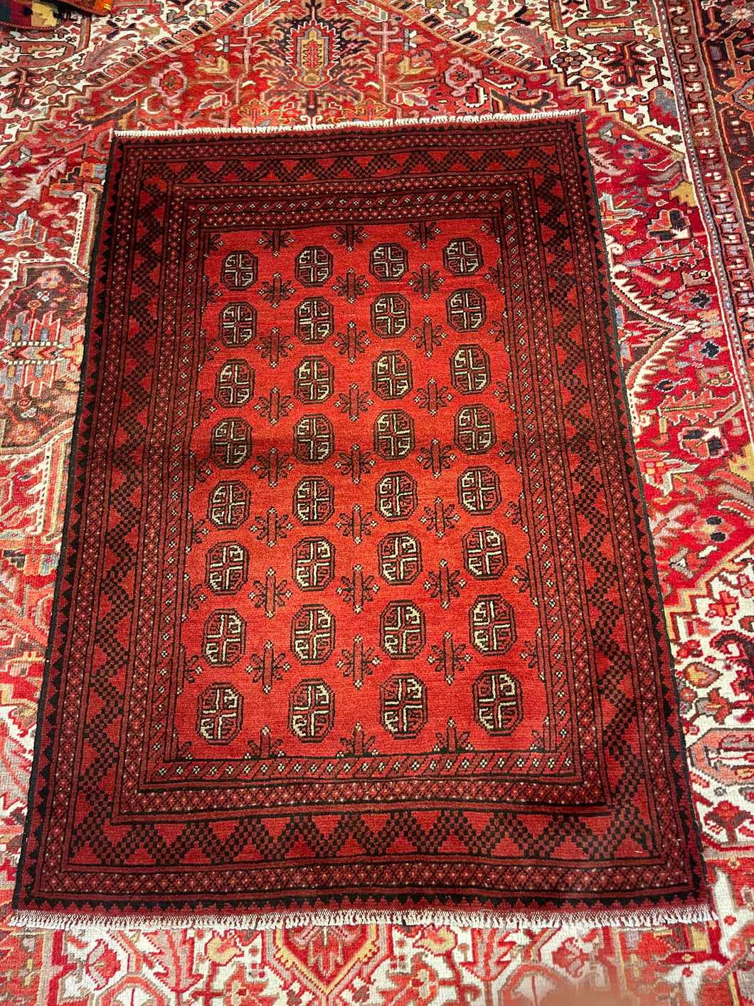 Hand Knotted Afghani Baluch Rug (4' x 6')