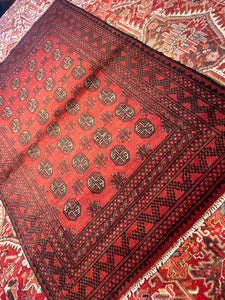 Hand Knotted Afghani Baluch Rug (4' x 6')