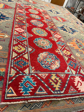 Load image into Gallery viewer, Hand Knotted Afghani Kazak Runner (2'1" x 6')