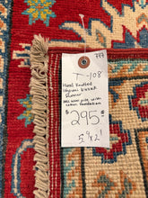 Load image into Gallery viewer, Hand Knotted Afghani Kazak Runner (2'1" x 5'9")
