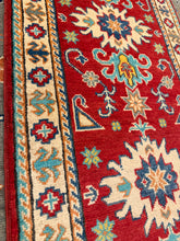 Load image into Gallery viewer, Hand Knotted Afghani Kazak Runner (2'1" x 5'9")