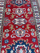 Load image into Gallery viewer, Hand Knotted Afghani Kazak Runner (2'3" x 5'10")