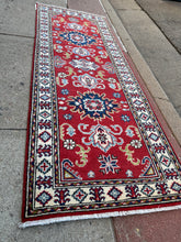 Load image into Gallery viewer, Hand Knotted Afghani Kazak Runner (2'3" x 5'10")