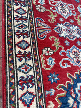 Load image into Gallery viewer, Hand Knotted Afghani Kazak Runner (2'3" x 5'10")