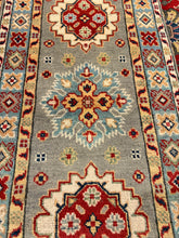 Load image into Gallery viewer, Hand Knotted Afghani Kazak Runner (2'1" x 6'2")