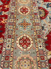 Load image into Gallery viewer, Hand Knotted Afghani Kazak Runner (2'1" x 6'2")