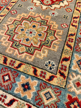 Load image into Gallery viewer, Hand Knotted Afghani Kazak Runner (2'1" x 6'2")