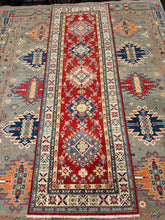 Load image into Gallery viewer, Hand Knotted Afghani Kazak Runner (2'8" x 8'2")