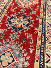 Load image into Gallery viewer, Hand Knotted Afghani Kazak Runner (2'8" x 8'2")