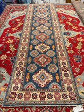 Load image into Gallery viewer, Hand Knotted Afghani Kazak Runner (2'9" x 9'9")