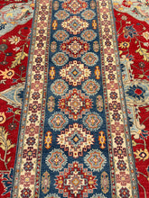 Load image into Gallery viewer, Hand Knotted Afghani Kazak Runner (2'9" x 9'9")