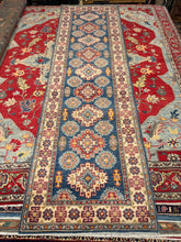 Load image into Gallery viewer, Hand Knotted Afghani Kazak Runner (2'9" x 9'9")