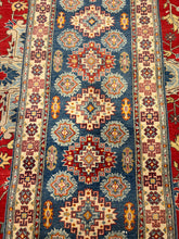 Load image into Gallery viewer, Hand Knotted Afghani Kazak Runner (2'9" x 9'9")