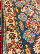 Load image into Gallery viewer, Hand Knotted Afghani Kazak Runner (2'9" x 9'9")