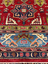 Load image into Gallery viewer, Hand Knotted Afghani Kazak (8' x 10')