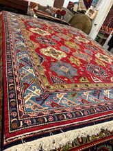 Load image into Gallery viewer, Hand Knotted Afghani Kazak (8' x 10')