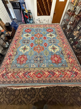 Load image into Gallery viewer, Hand Knotted Afghani Kazak (8' x 10')
