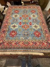 Load image into Gallery viewer, Hand Knotted Afghani Kazak (8' x 10')