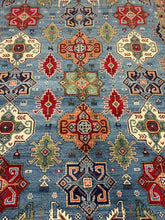Load image into Gallery viewer, Hand Knotted Afghani Kazak (8' x 10')