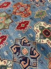 Load image into Gallery viewer, Hand Knotted Afghani Kazak (8' x 10')