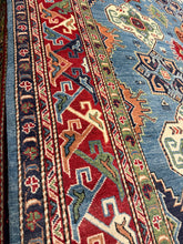 Load image into Gallery viewer, Hand Knotted Afghani Kazak (8' x 10')