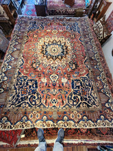 Load image into Gallery viewer, Vintage Hand Knotted Persian Bakhtiari (9' x 11'7")