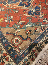 Load image into Gallery viewer, Vintage Hand Knotted Persian Bakhtiari (4'5" x 7')