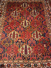 Load image into Gallery viewer, Vintage Hand Knotted Persian Bakhtiari (5'6" x 6'7")