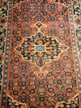 Load image into Gallery viewer, Vintage Hand Knotted Persian Bijar (4'1" x 6'2")