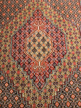 Load image into Gallery viewer, Vintage hand Knotted Persian Bijar (4'1" x 5'7")