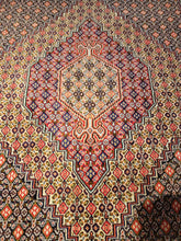 Load image into Gallery viewer, Vintage hand Knotted Persian Bijar (4'1" x 5'7")