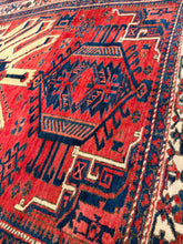 Load image into Gallery viewer, Hand Knotted Vintage Persian Gharajeh (4’11” x 7’2”)
