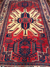 Load image into Gallery viewer, Hand Knotted Vintage Persian Gharajeh (4’11” x 7’2”)