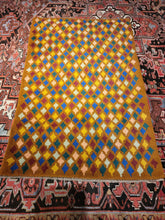 Load image into Gallery viewer, Vintage Hand Knotted Afghani Gabbeh (3' x 4'8")