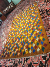Load image into Gallery viewer, Vintage Hand Knotted Afghani Gabbeh (3' x 4'8")