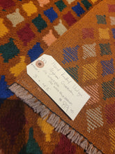 Load image into Gallery viewer, Vintage Hand Knotted Afghani Gabbeh (3' x 4'8")