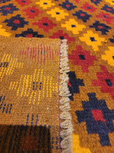 Load image into Gallery viewer, Vintage Hand Knotted Afghani Gabbeh (2'10" x 3'11")
