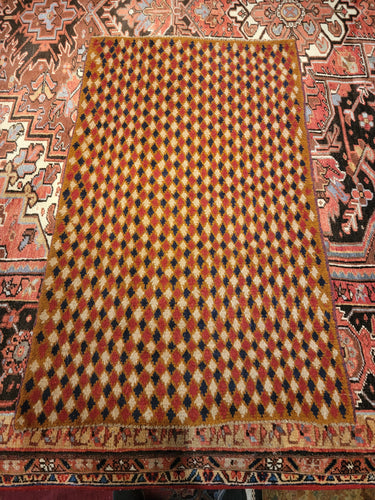 Vintage Hand Knotted Afghani Gabbeh (2'8
