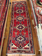 Load image into Gallery viewer, Vintage Hand Knotted Persian Gharajeh Runner (3'1" x 9'8")