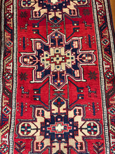 Load image into Gallery viewer, Vintage Hand Knotted Persian Gharajeh Runner (3'1" x 9'8")