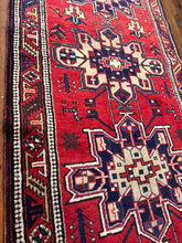 Load image into Gallery viewer, Vintage Hand Knotted Persian Gharajeh Runner (3'1" x 9'8")