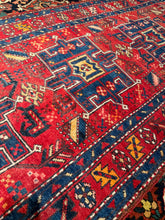 Load image into Gallery viewer, Vintage Hand Knotted Persian Gharajeh Runner (3'4" x 10'2")