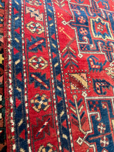 Load image into Gallery viewer, Vintage Hand Knotted Persian Gharajeh Runner (3'4" x 10'2")