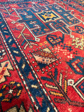 Load image into Gallery viewer, Vintage Hand Knotted Persian Gharajeh Runner (3'4" x 10'2")